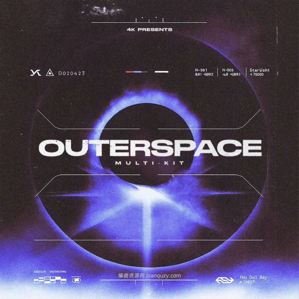 现代暗黑风格 Trap 音乐综合素材包 Soundframe Audio 4K Outerspace Multi Kit WAV MiDi Analog Lab Bank-FANTASTiC