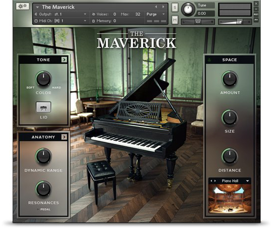 The Maverick – 复古大钢琴