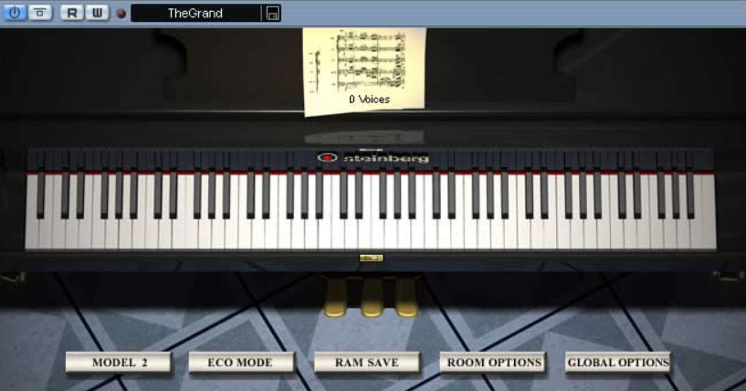 小体积钢琴 – Steinberg-The Grand2