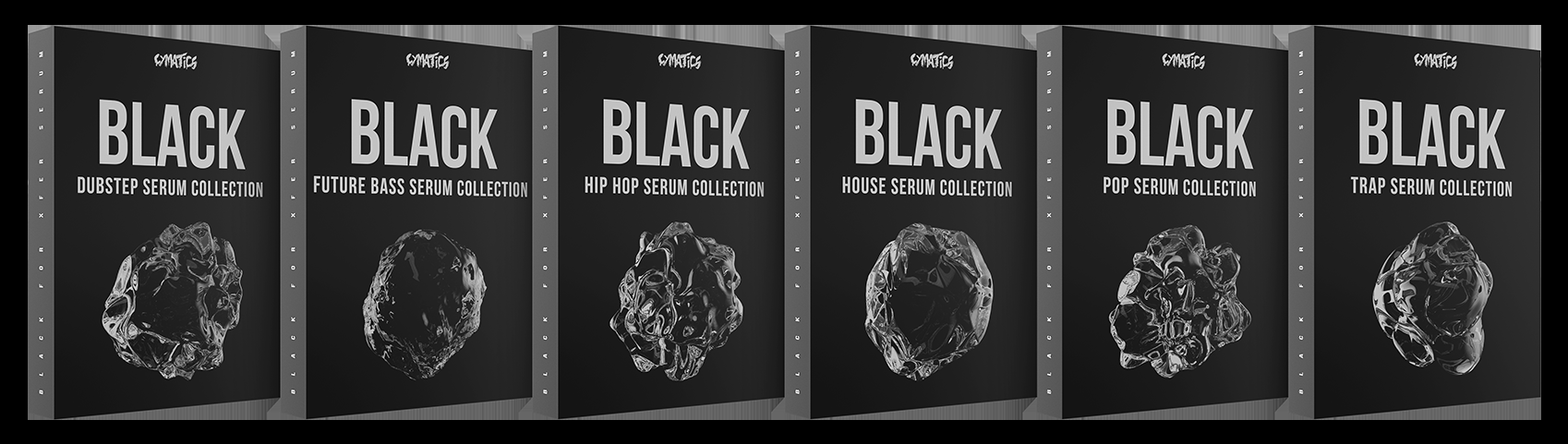 Cymatics四月最新Serum预制包——Cymatics Ultimate Black Xfer Serum Suite